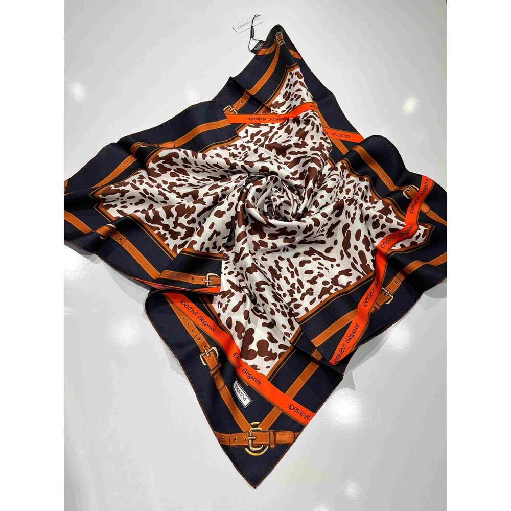 İPEKEVİ DESENLİ EŞARP - 6