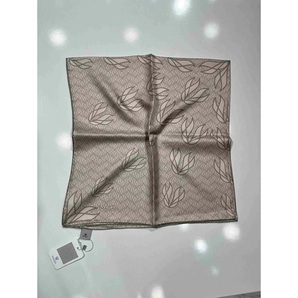 MAISA LAVİ TİVİL İPEK EŞARP