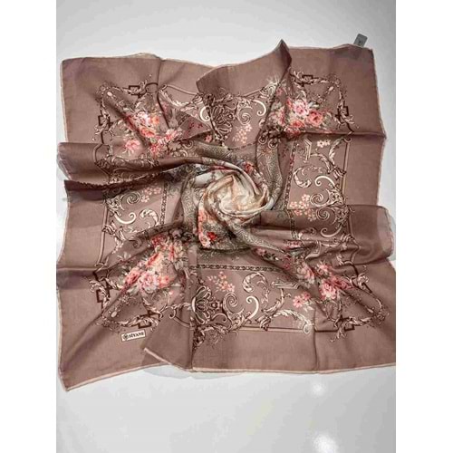 SİYANE NATUREL DESENLİ EŞARP - 3