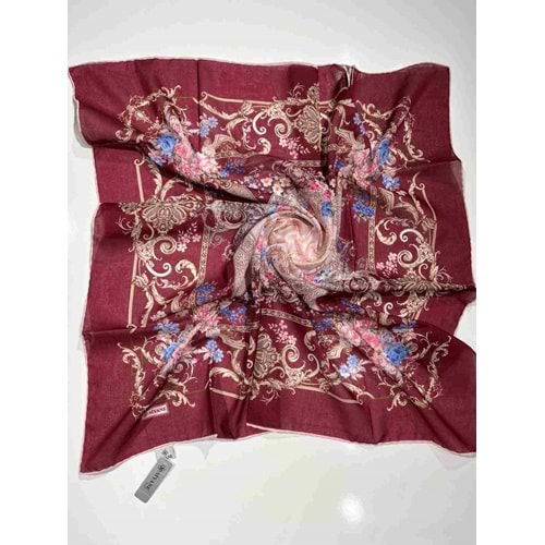 SİYANE NATUREL DESENLİ EŞARP - 4