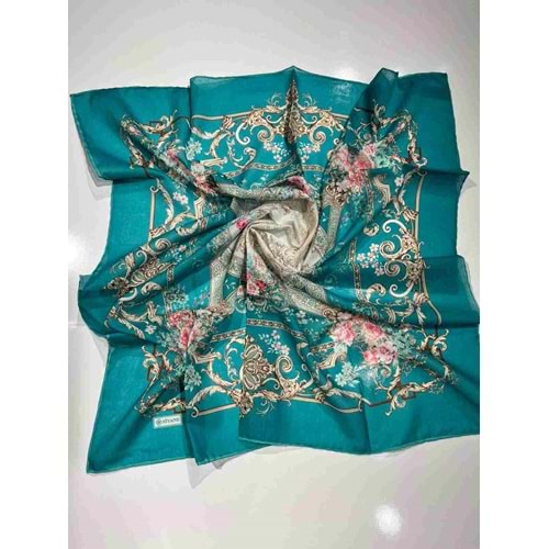 SİYANE NATUREL DESENLİ EŞARP - 6