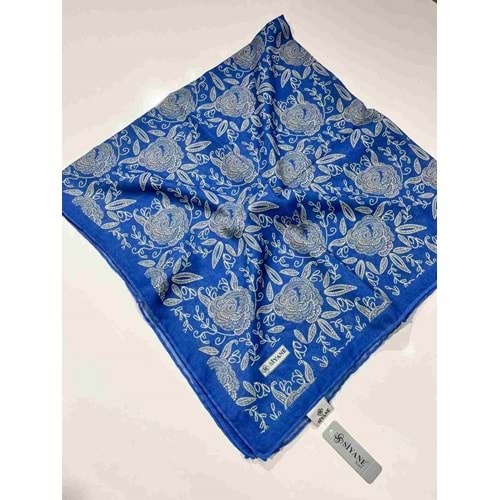 SİYANE NATUREL DESENLİ EŞARP - 19