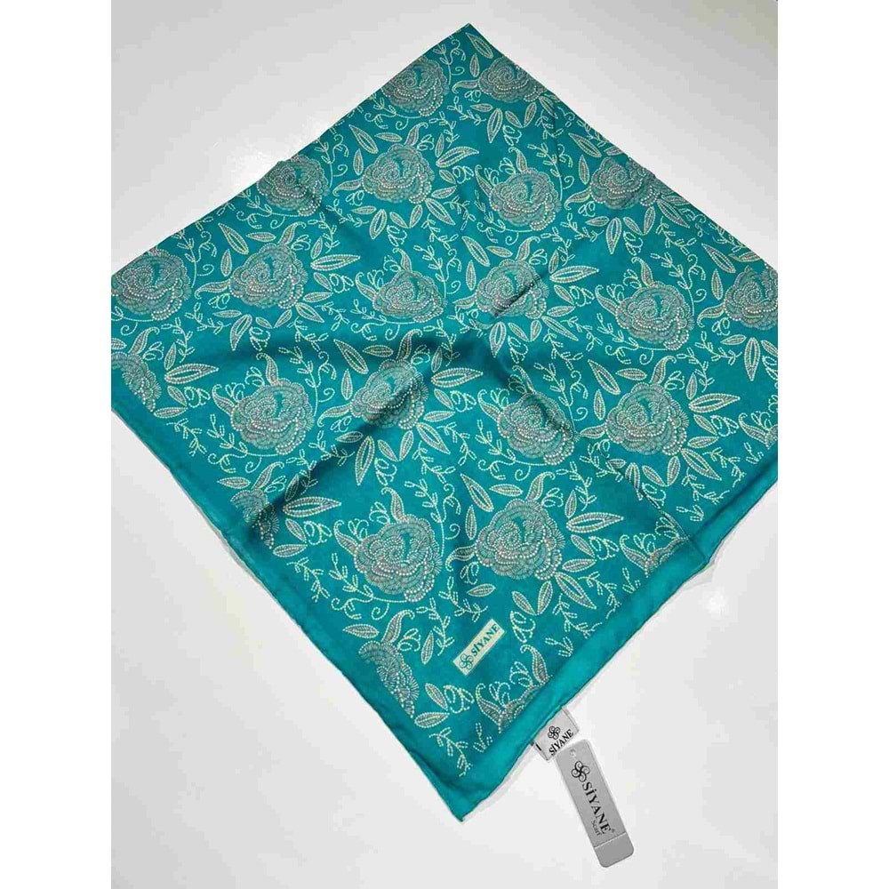 SİYANE NATUREL DESENLİ EŞARP - 25