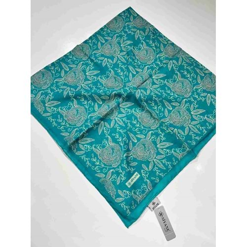 SİYANE NATUREL DESENLİ EŞARP - 25