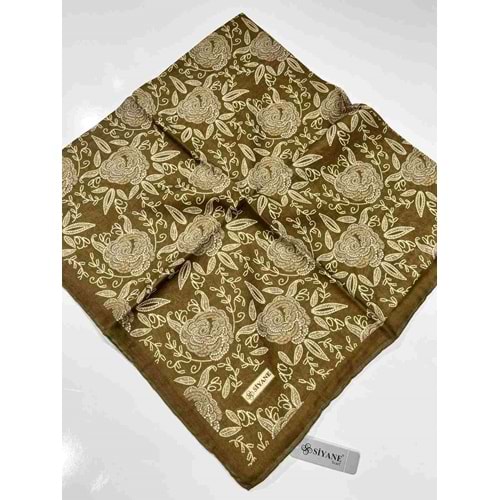 SİYANE NATUREL DESENLİ EŞARP - 26