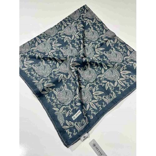 SİYANE NATUREL DESENLİ EŞARP