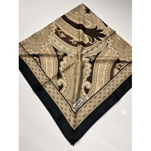 İPEKSELİ PAMUKLU EŞARP DESENLİ - 2