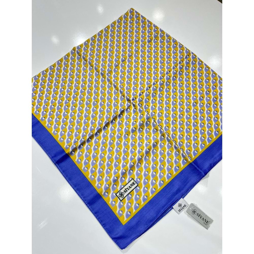 SİYANE PAMUKLU EŞARP DESEN 7 - 4