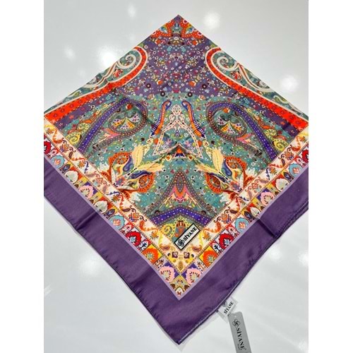 SİYANE PAMUKLU EŞARP DESEN 9 - 7