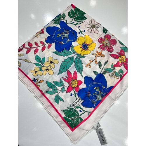 SİYANE PAMUKLU EŞARP DESEN 10 - 4