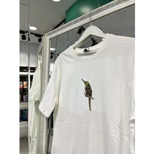 MRM KUŞLU TİŞÖRT - BEYAZ - S