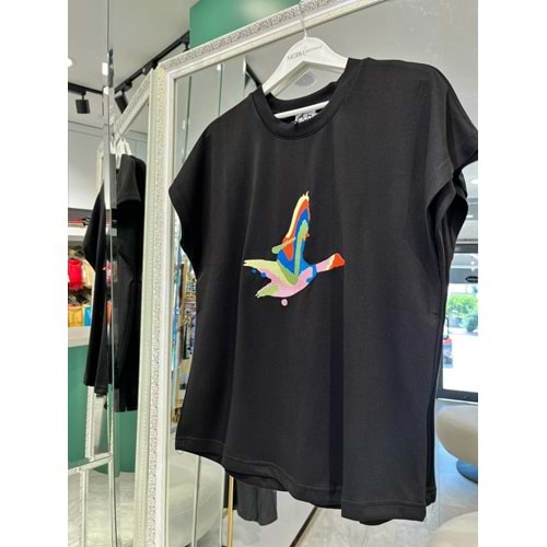 MRM İÇLİK DÜŞÜK OMUZ - SİYAH - M