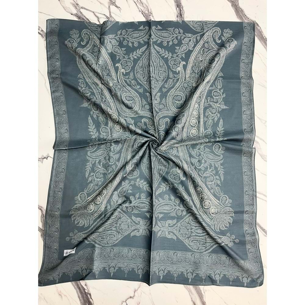 SİYANE ŞAL DESEN PAMUKLU ŞAL - 17