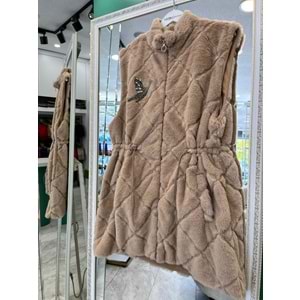 SZN ANGORA YELEK - CAMEL - 2