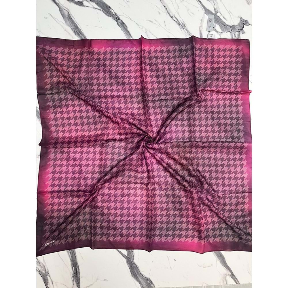 SİYANE PAMUK EŞARP KAZAYAĞI DESEN 4 - 1