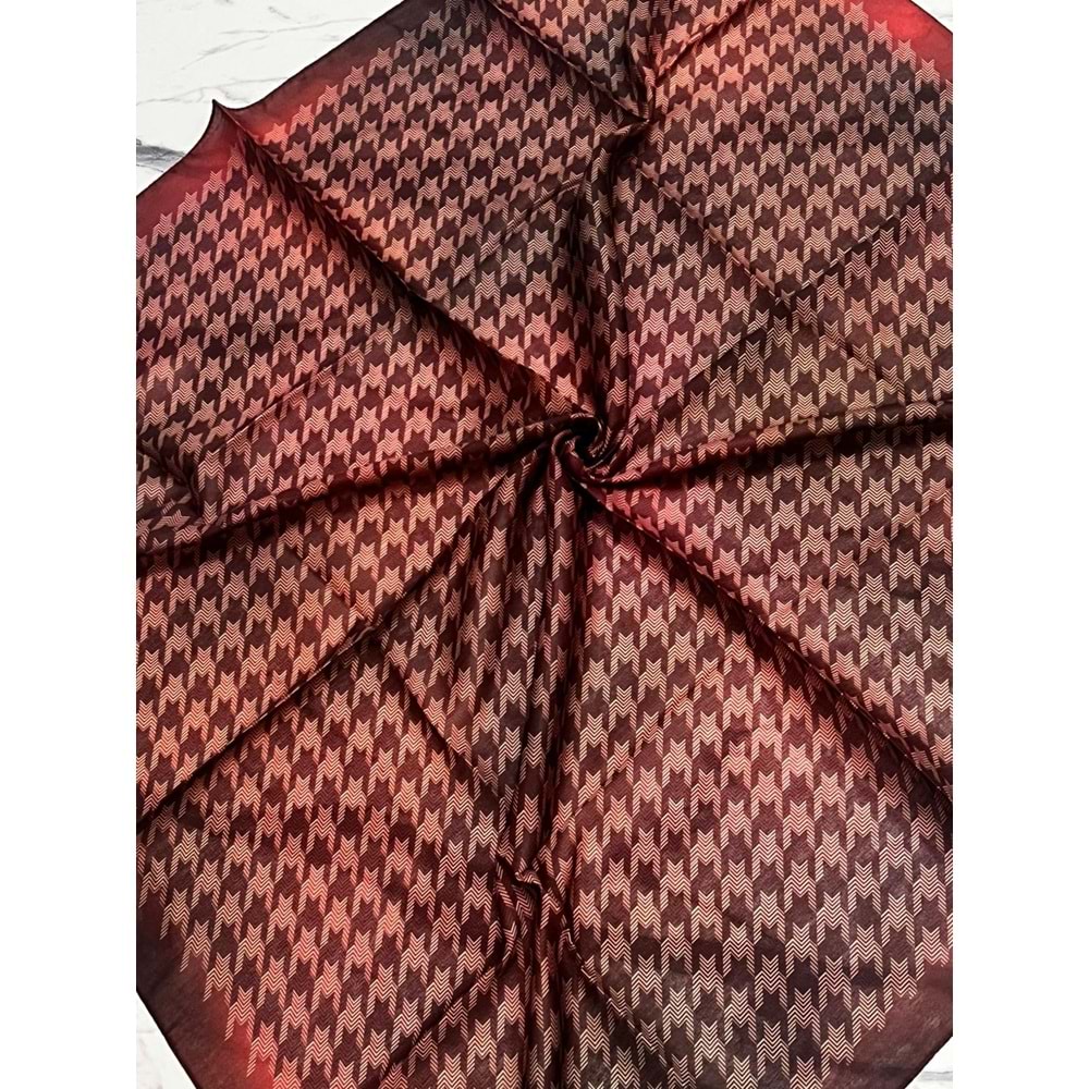 SİYANE PAMUK EŞARP KAZAYAĞI DESEN 4 - 11