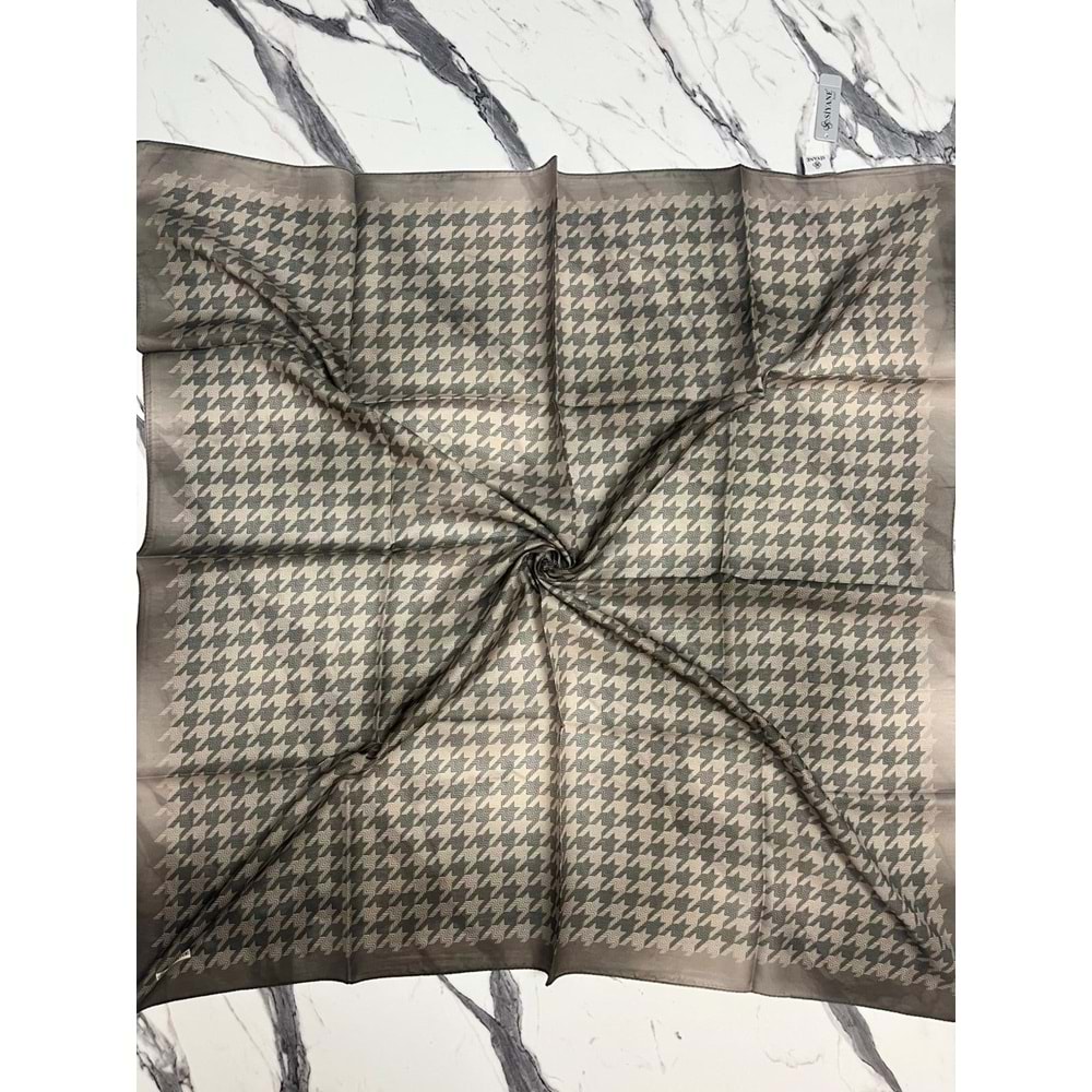 SİYANE PAMUK EŞARP KAZAYAĞI DESEN 4 - 13