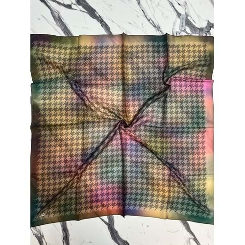 SİYANE PAMUK EŞARP KAZAYAĞI DESEN 4