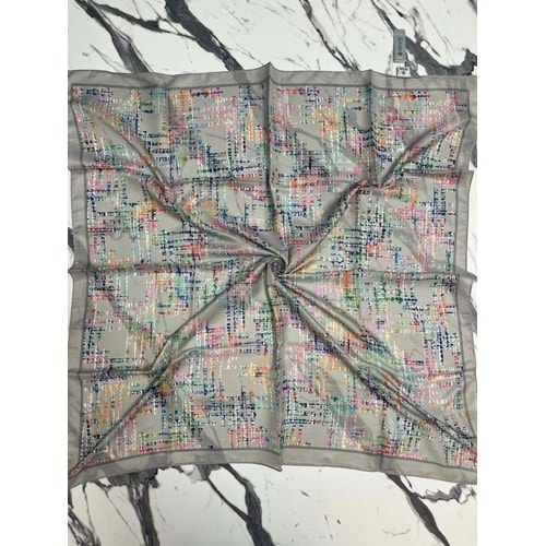 SİYANE PAMUK EŞARP DESEN 5 - 5