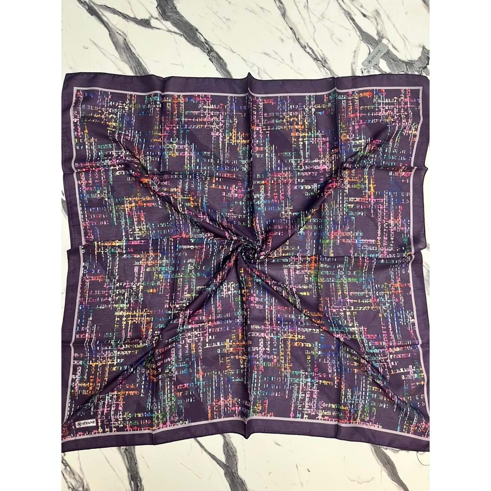 SİYANE PAMUK EŞARP DESEN 5 - 14