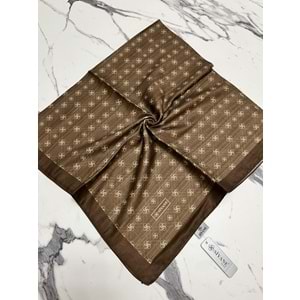 SİYANE MONOGRAM PAMUK EŞARP - 2