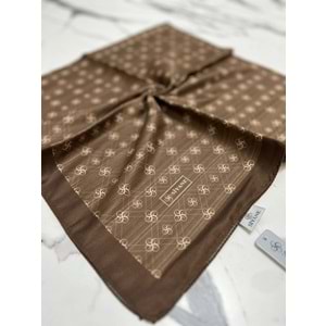 SİYANE MONOGRAM PAMUK EŞARP - 2