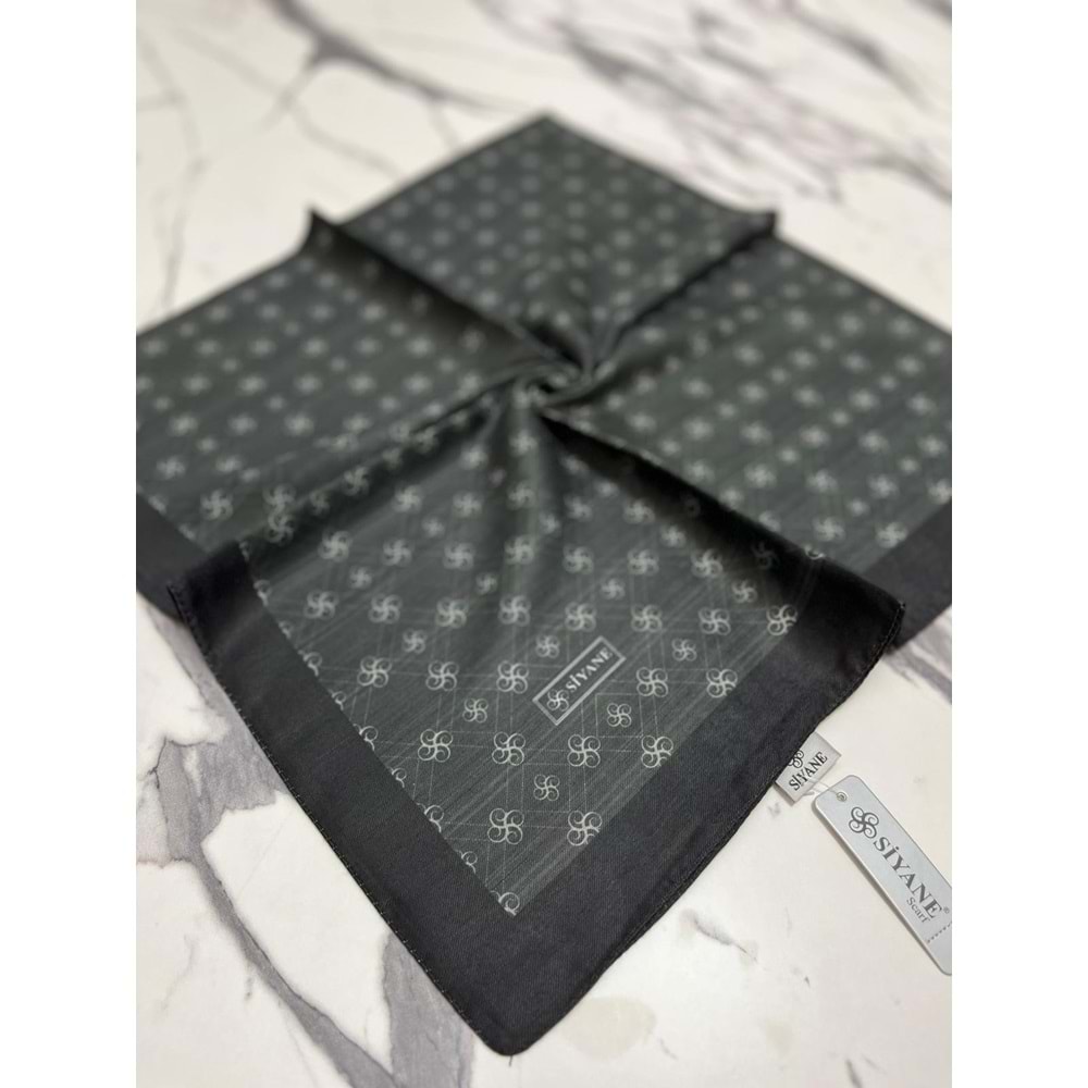 SİYANE MONOGRAM PAMUK EŞARP - 11