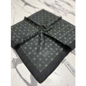 SİYANE MONOGRAM PAMUK EŞARP - 11