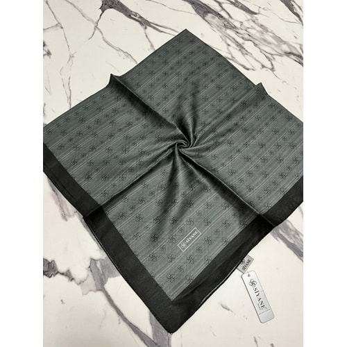 SİYANE MONOGRAM PAMUK EŞARP - 16