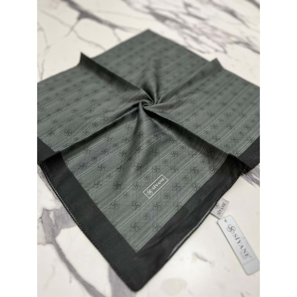 SİYANE MONOGRAM PAMUK EŞARP - 16