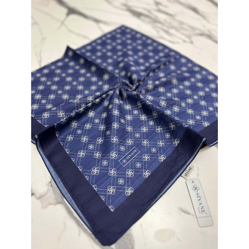 SİYANE MONOGRAM PAMUK EŞARP - 24