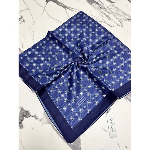 SİYANE MONOGRAM PAMUK EŞARP