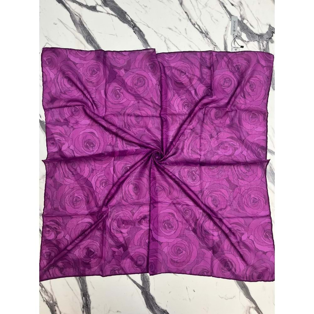 SİYANE NATUREL DESENLİ EŞARP DESEN 1 - 7