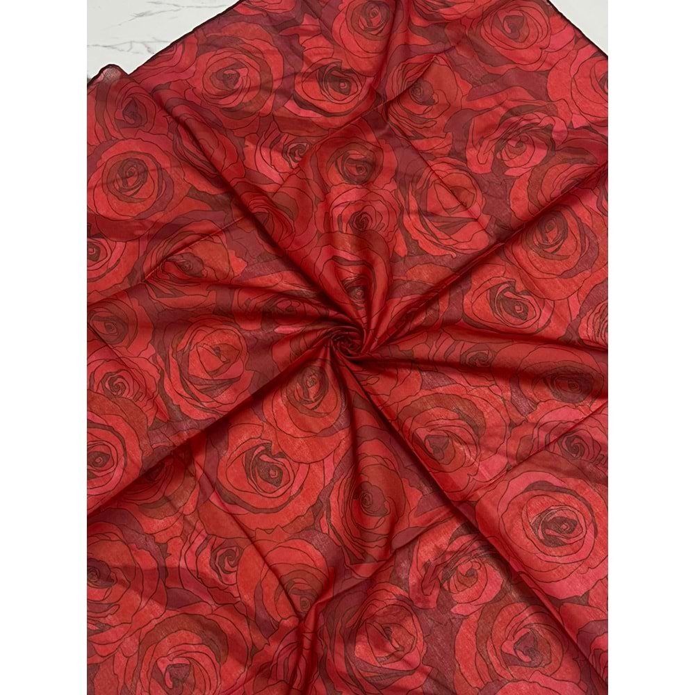 SİYANE NATUREL DESENLİ EŞARP DESEN 1 - 16