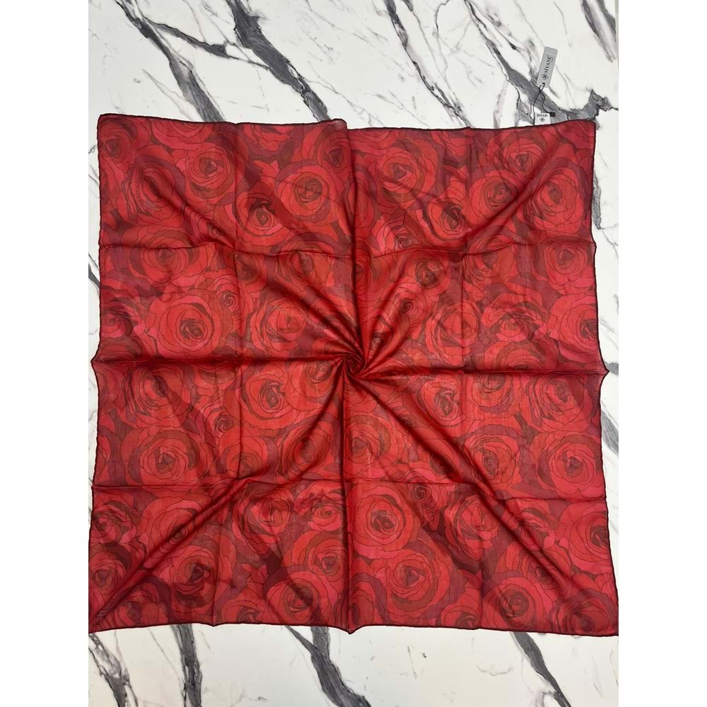 SİYANE NATUREL DESENLİ EŞARP DESEN 1