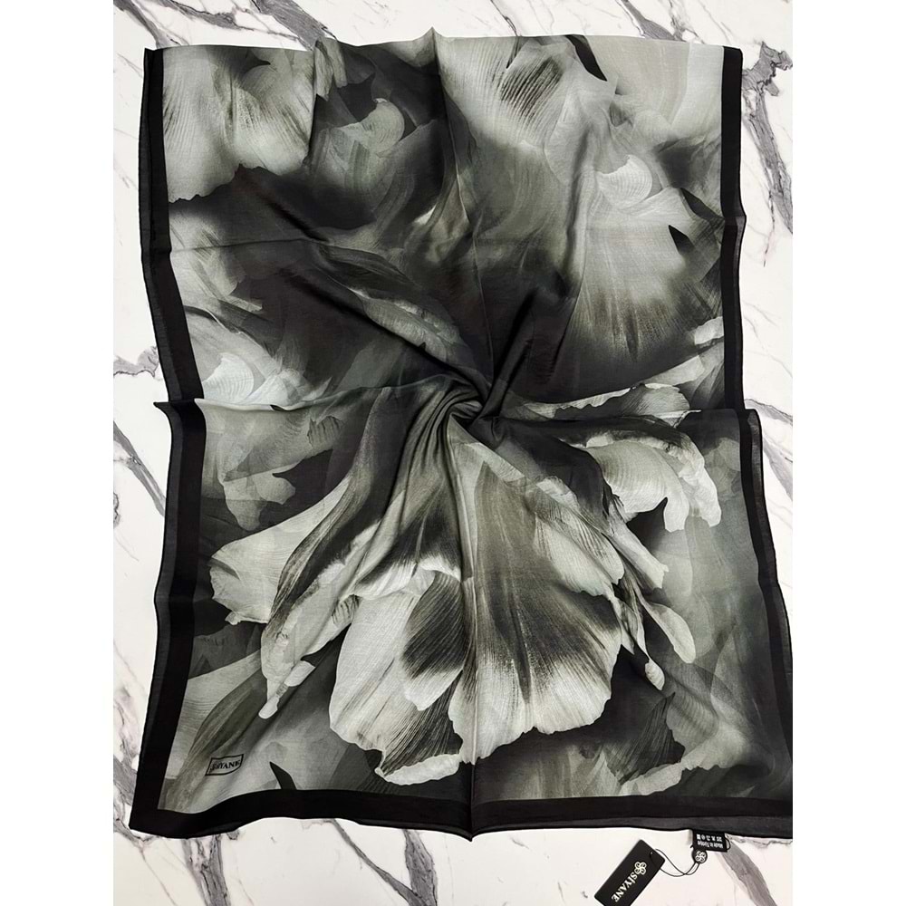 SİYANE CUPRA VİSKON ŞAL DESEN 1 - 6