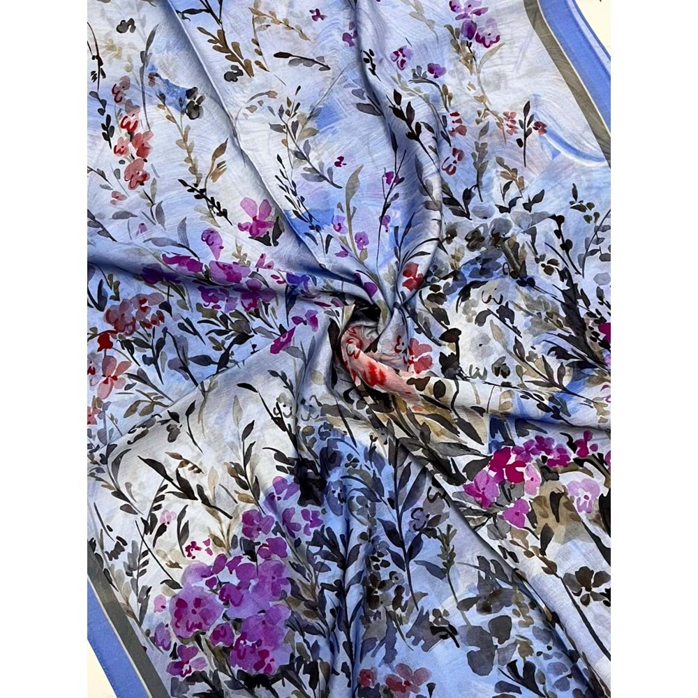 SİYANE CUPRA VİSKON ŞAL DESEN 2 - 12