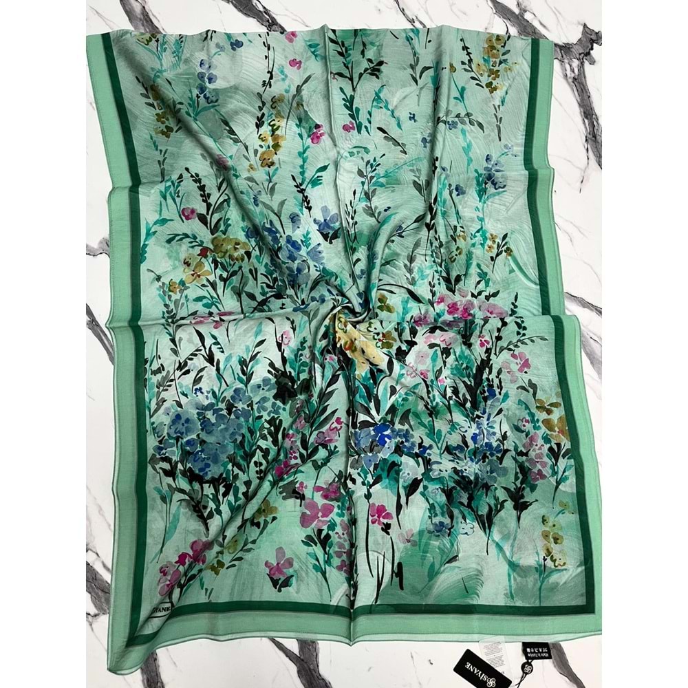 SİYANE CUPRA VİSKON ŞAL DESEN 2 - 13