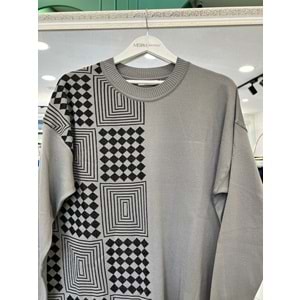 ADN MERSERİZE TUNİK SİMLİ - GRİ - 2