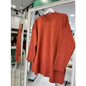 ADN MERSERİZE TUNİK - ORANJ - 2