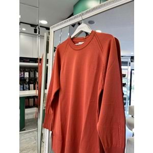 ADN MERSERİZE TUNİK SAÇ ÖRGÜLÜ - ORANJ - 2