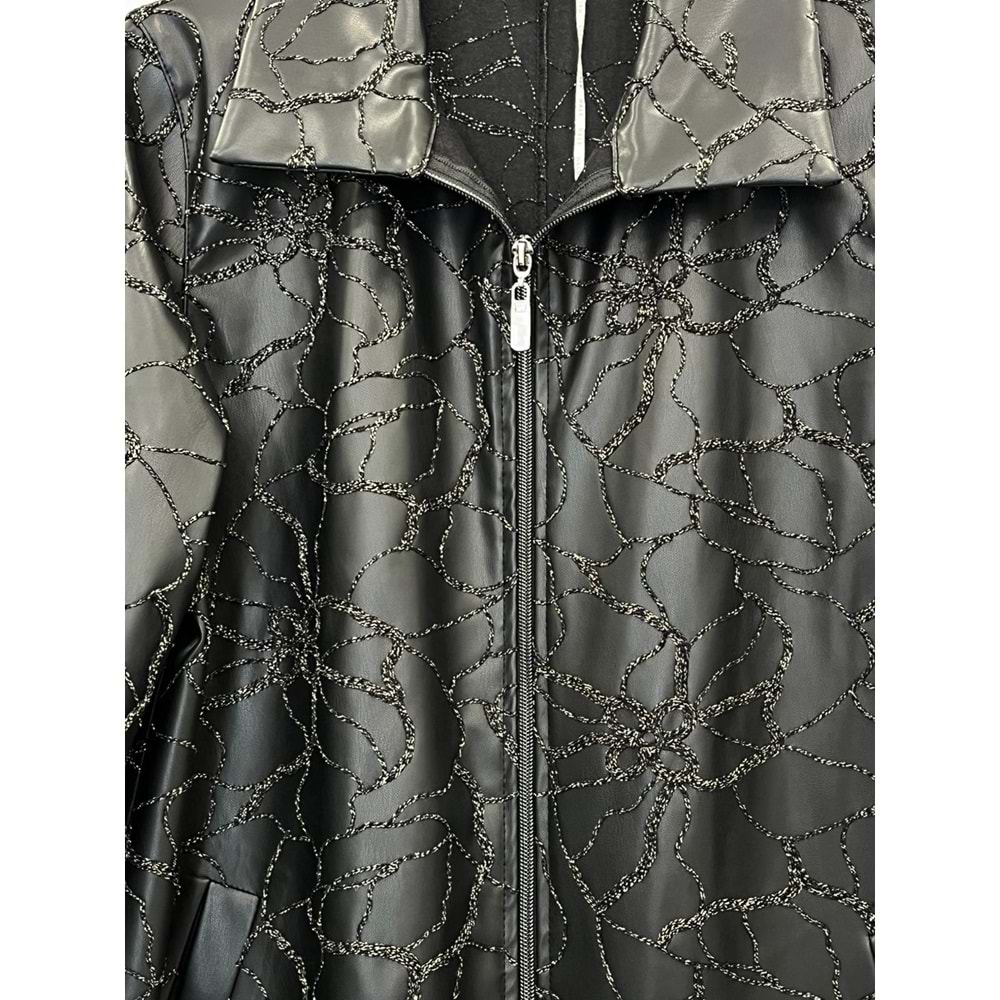 HALE PİVOİNE DERİ KAP - SİYAH - 1