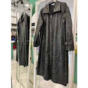 HALE PİVOİNE DERİ KAP - SİYAH - 2