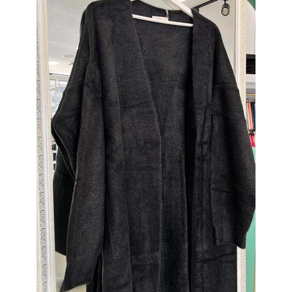 ADN ANGORA HIRKA - SİYAH - STANDART (42-46 BEDEN UYUMLU)