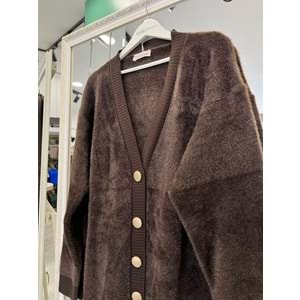 HATUN ANGORA HIRKA (36-42 BEDEN UYUMLU) - ACI KAHVE - STANDART