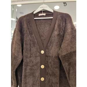 HATUN ANGORA HIRKA (36-42 BEDEN UYUMLU) - ACI KAHVE - STANDART