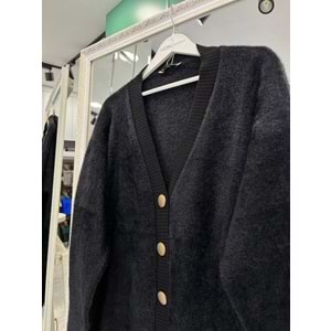 HATUN ANGORA HIRKA (36-42 BEDEN UYUMLU) - SİYAH - STANDART