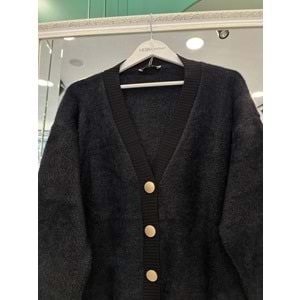 HATUN ANGORA HIRKA (36-42 BEDEN UYUMLU) - SİYAH - STANDART