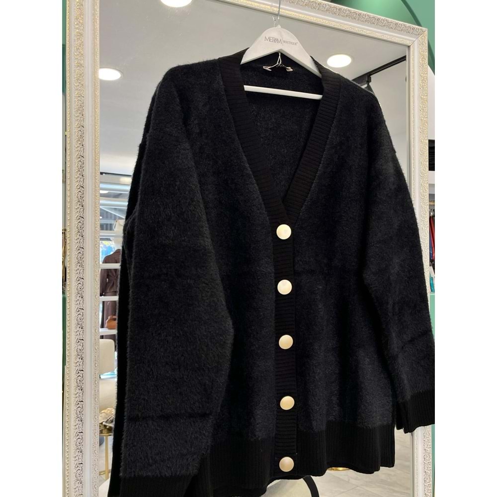 HATUN ANGORA HIRKA (36-42 BEDEN UYUMLU) - SİYAH - STANDART