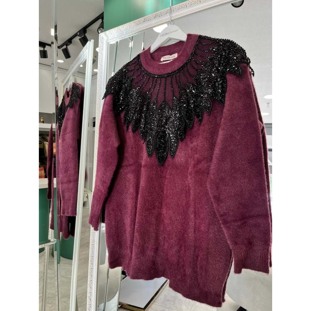 HATUN ANGORA TUNİK (38-44 BEDEN UYUMLU)